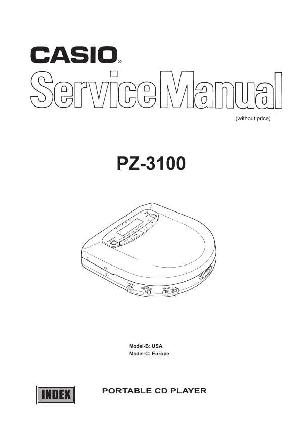 Сервисная инструкция Casio PZ-3100 ― Manual-Shop.ru