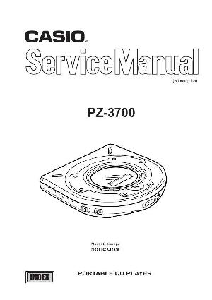 Сервисная инструкция Casio PZ-3700 ― Manual-Shop.ru