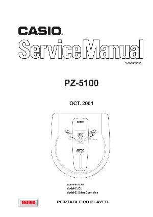 Сервисная инструкция Casio PZ-5100 ― Manual-Shop.ru