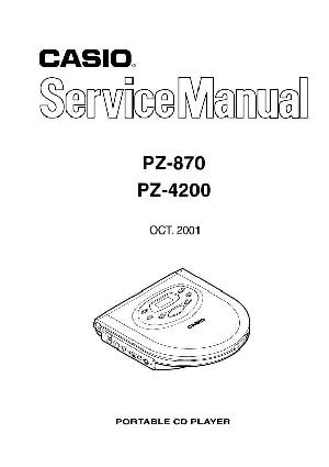 Service manual Casio PZ-870, PZ-4200 ― Manual-Shop.ru