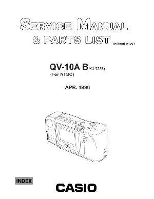 Сервисная инструкция Casio QV-10AB ― Manual-Shop.ru
