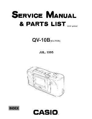 Сервисная инструкция Casio QV-10B ― Manual-Shop.ru