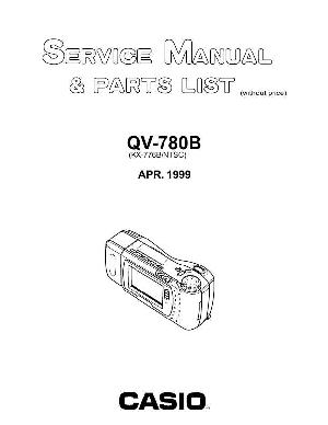 Service manual Casio QV-780B ― Manual-Shop.ru