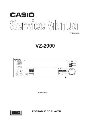 Сервисная инструкция CASIO VZ-2000 ― Manual-Shop.ru
