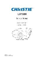 Сервисная инструкция Christie LX-1500