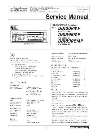 Service manual Clarion DB188RMP, DB189RMP, DB189RGMP ― Manual-Shop.ru