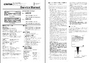 Service manual Clarion DB235, DB335 ― Manual-Shop.ru