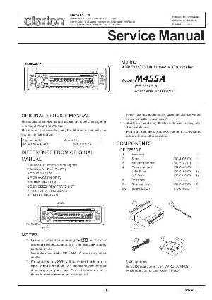 Service manual Clarion M455A ― Manual-Shop.ru