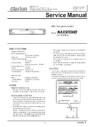 Service manual Clarion NAX970HD ― Manual-Shop.ru