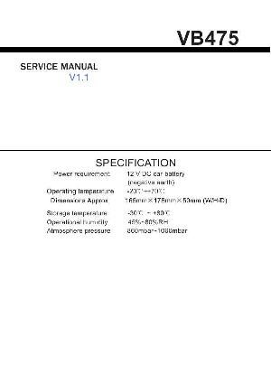 Service manual Clarion VB475 ― Manual-Shop.ru