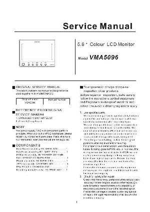 Сервисная инструкция Clarion VMA5096 ― Manual-Shop.ru