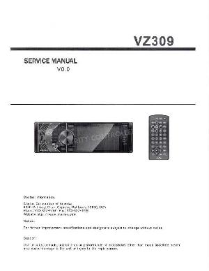 Сервисная инструкция Clarion VZ309 ― Manual-Shop.ru