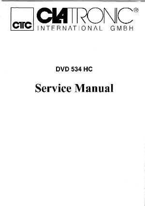 Сервисная инструкция Clatronic DVD-534HC ― Manual-Shop.ru