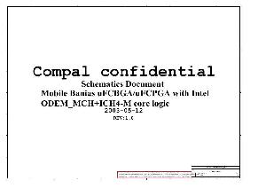 Схема Compal LA-1701R1.0 ― Manual-Shop.ru