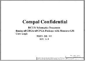 Схема Compal LA-1881 ― Manual-Shop.ru