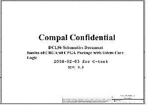 Схема Compal LA-2231 ― Manual-Shop.ru