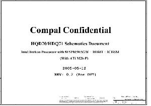 Схема Compal LA-2781 ― Manual-Shop.ru