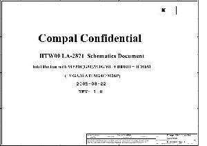 Schematic Compal LA-2871 REV.1.0 ― Manual-Shop.ru