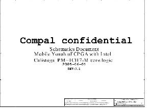 Схема Compal LA-3011 ― Manual-Shop.ru