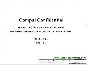 Схема COMPAL LA-3711 (ISTRAE) ― Manual-Shop.ru