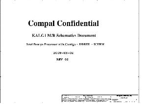 Схема Compal LA-5271P KALG1 PROJECT ― Manual-Shop.ru