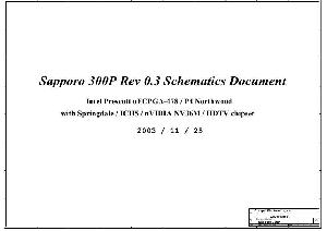 Схема Compal SAPPORO 300P ― Manual-Shop.ru