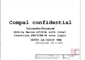 Схема Compaq 6910P (COMPAL LA-3261P) ― Manual-Shop.ru