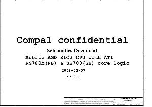 Схема Compaq CQ40 AMD COMPAL LA-4111P ― Manual-Shop.ru