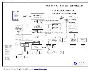 Схема Compaq PRESARIO 2200, KT2 ― Manual-Shop.ru