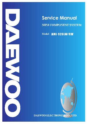 Сервисная инструкция Daewoo AMI-926LW, AMI-926RW ― Manual-Shop.ru