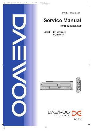 Сервисная инструкция Daewoo DF-K34D2A ― Manual-Shop.ru