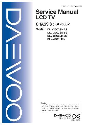 Сервисная инструкция Daewoo DLV-42C1LMN ― Manual-Shop.ru