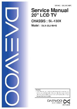 Service manual Daewoo DLX-20J1BHS ― Manual-Shop.ru