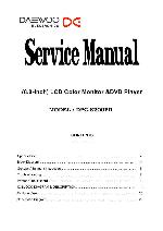 Service manual Daewoo DPC-8200PD