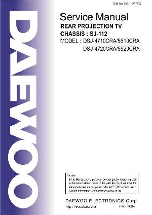 Service manual Daewoo DSJ-4710CRA ― Manual-Shop.ru