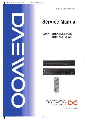 Сервисная инструкция Daewoo DTBC-MND1NP-AG ― Manual-Shop.ru