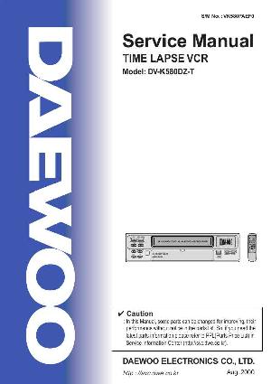Сервисная инструкция Daewoo DV-K580DZ-T ― Manual-Shop.ru