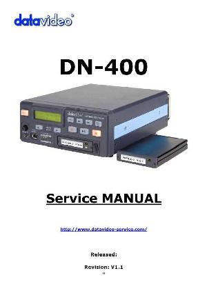 Сервисная инструкция Datavideo DN-400 ― Manual-Shop.ru