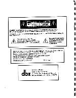 Сервисная инструкция DBX 165A