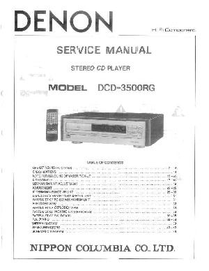 Service manual Denon DCM-270/35, DCM-370/65 ― Manual-Shop.ru