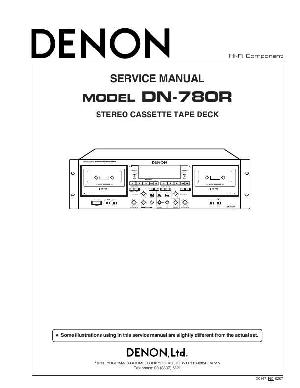Сервисная инструкция Denon DN-780R ― Manual-Shop.ru