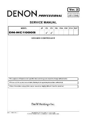 Service manual Denon DN-HC1000S ― Manual-Shop.ru