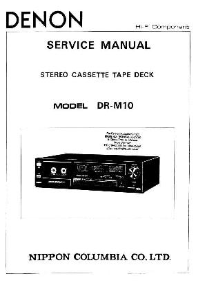 Service manual Denon DR-M10 ― Manual-Shop.ru