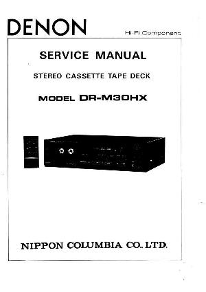 Service manual Denon DR-M30HX ― Manual-Shop.ru