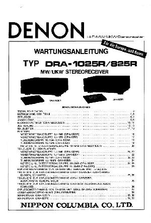 Сервисная инструкция Denon DRA-275R, DRA-275RD, DRA-375RD ― Manual-Shop.ru
