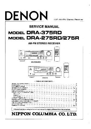 Сервисная инструкция Denon DRA-345R, DRA-545R ― Manual-Shop.ru