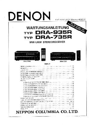 Service manual Denon DRA-735R, DRA-935R ― Manual-Shop.ru