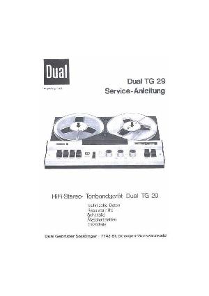 Service manual DUAL TG-29 ― Manual-Shop.ru