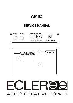 Сервисная инструкция Ecler AMIC ― Manual-Shop.ru