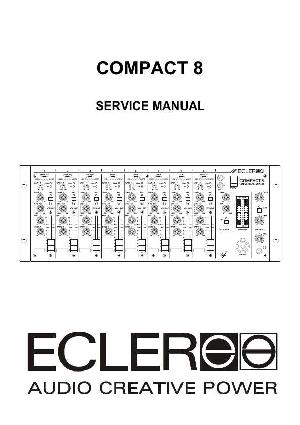 Сервисная инструкция Ecler COMPACT-8 ― Manual-Shop.ru